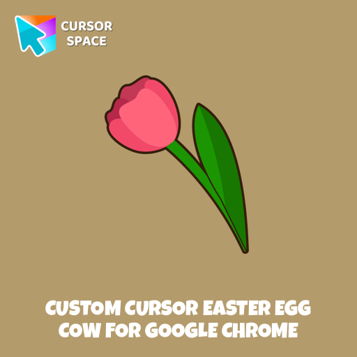 Custom Cursor Easter Egg Cow For Google Chrome